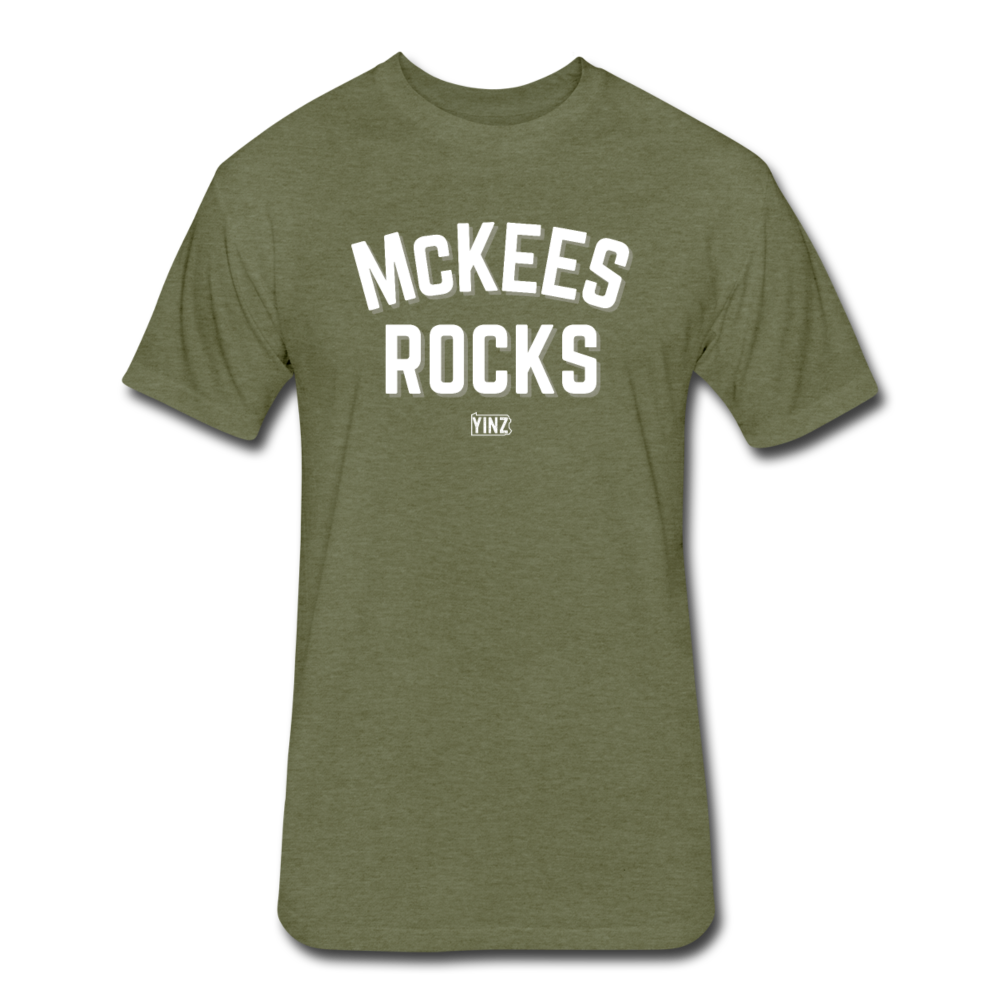 McKEES ROCKS YINZYLVANIA - heather military green