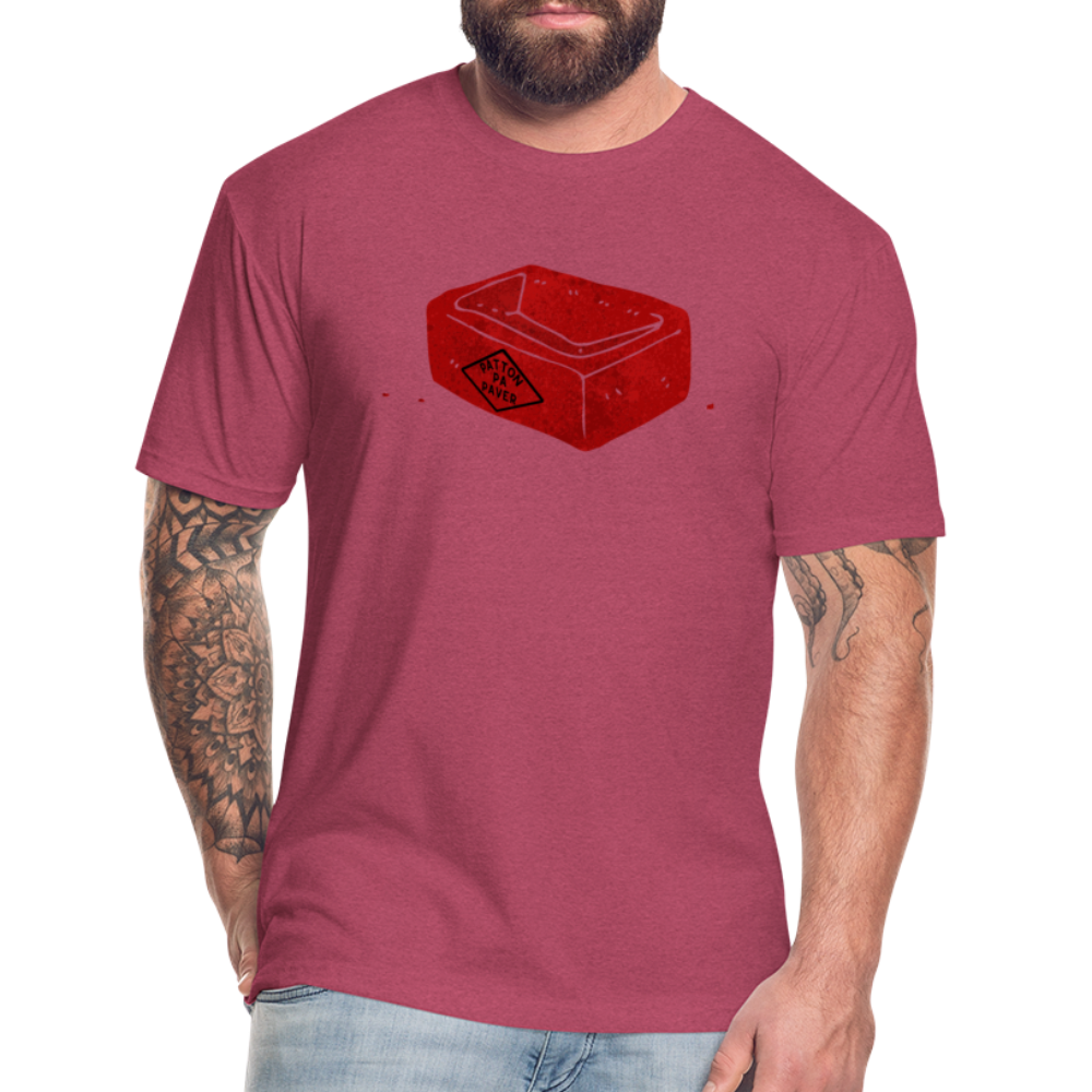 PATTON PAVER - heather burgundy