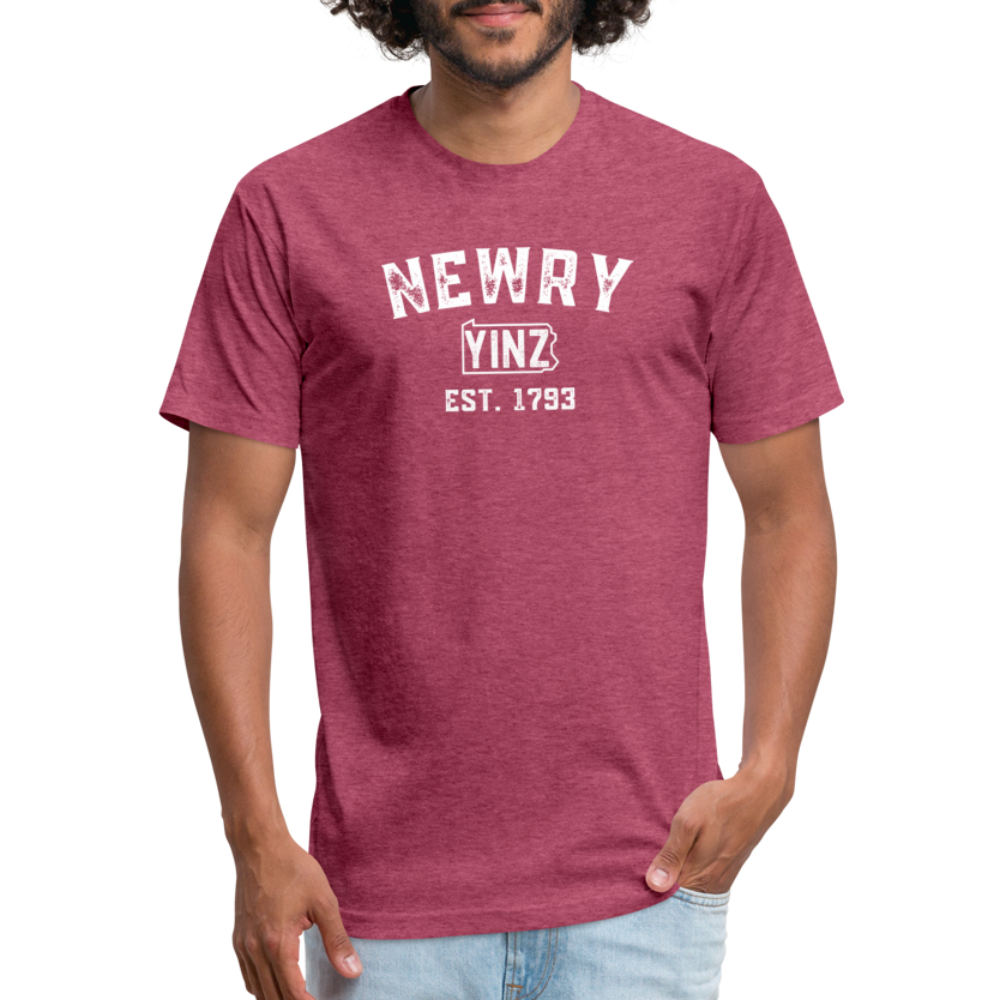 NEWRY YINZYLVANIA - heather burgundy