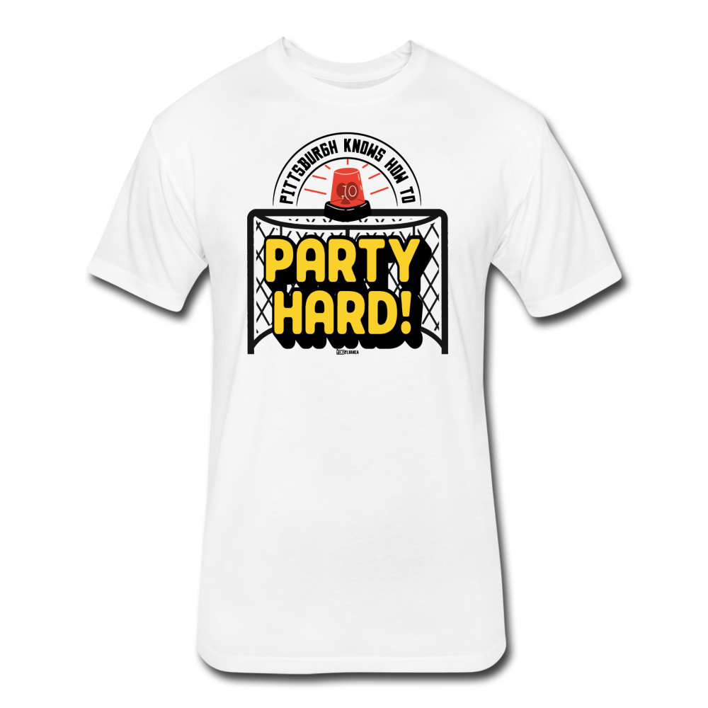 PARTY HARD - white