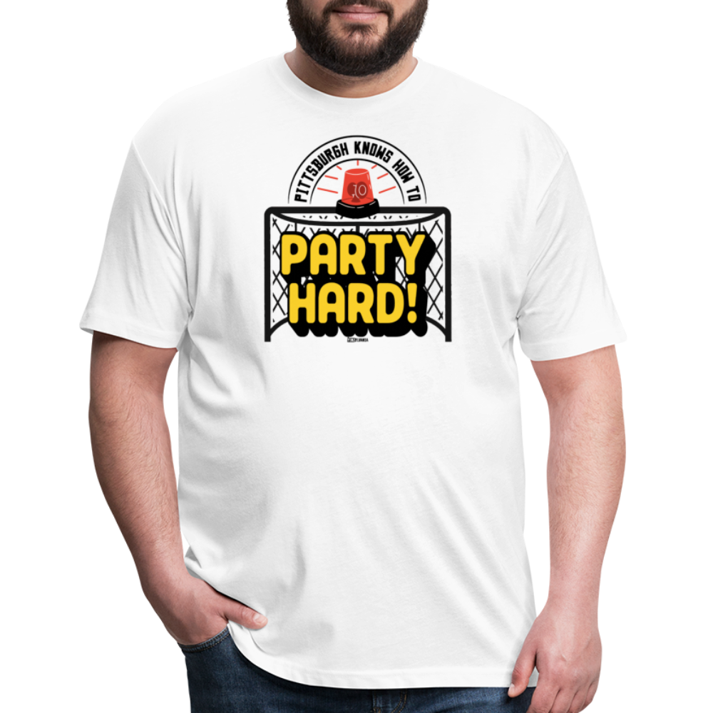 PARTY HARD - white