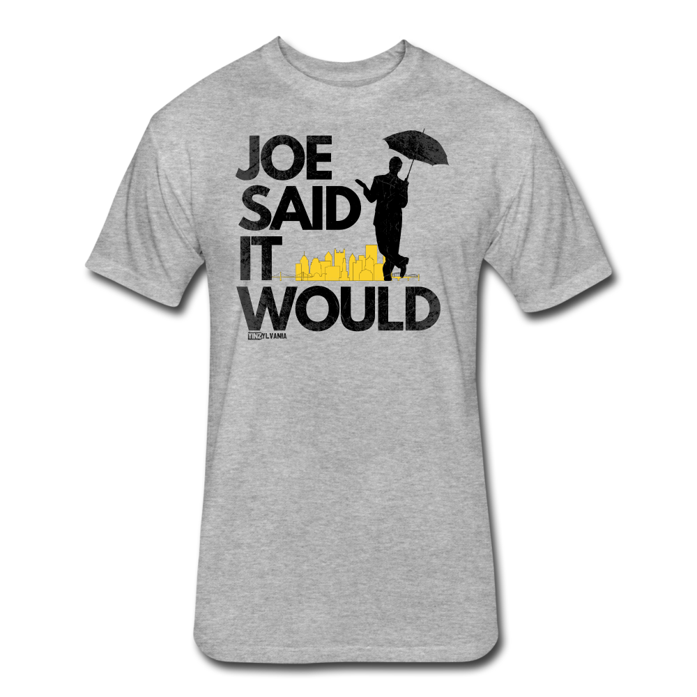 JOE SAID IT WOULD - heather gray