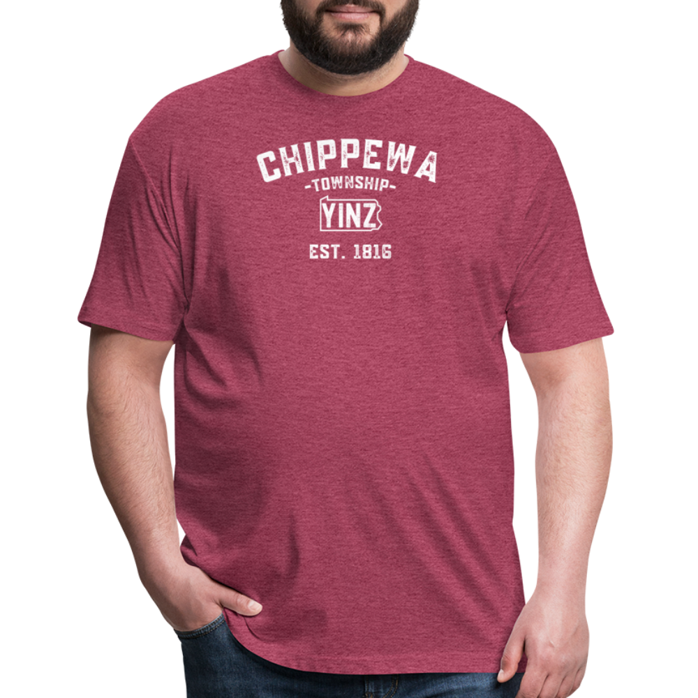 CHIPPEWA TOWNSHIP YINZYLVANIA - heather burgundy
