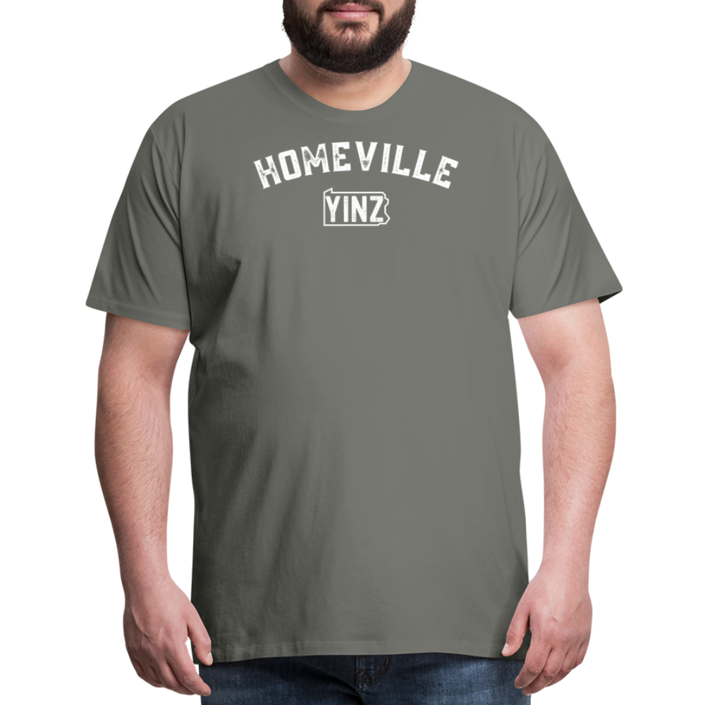 HOMEVILLE YINZYLVANIA - Big & Tall - asphalt gray