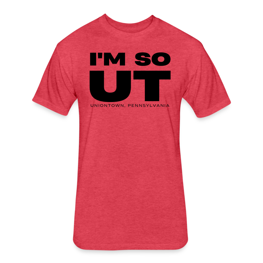 I'M SO UT - heather red