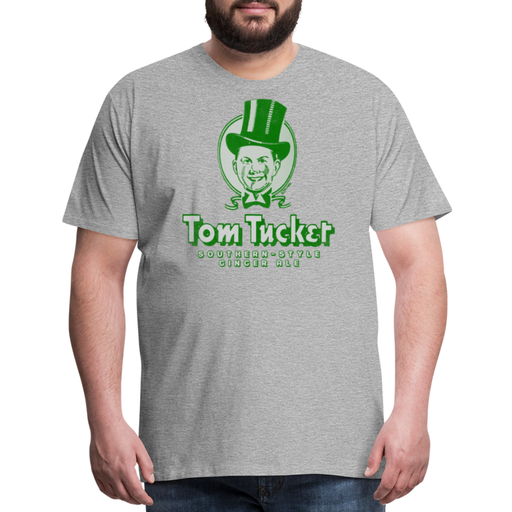 TOM TUCKER GINGER ALE - Big & Tall Tee - heather gray