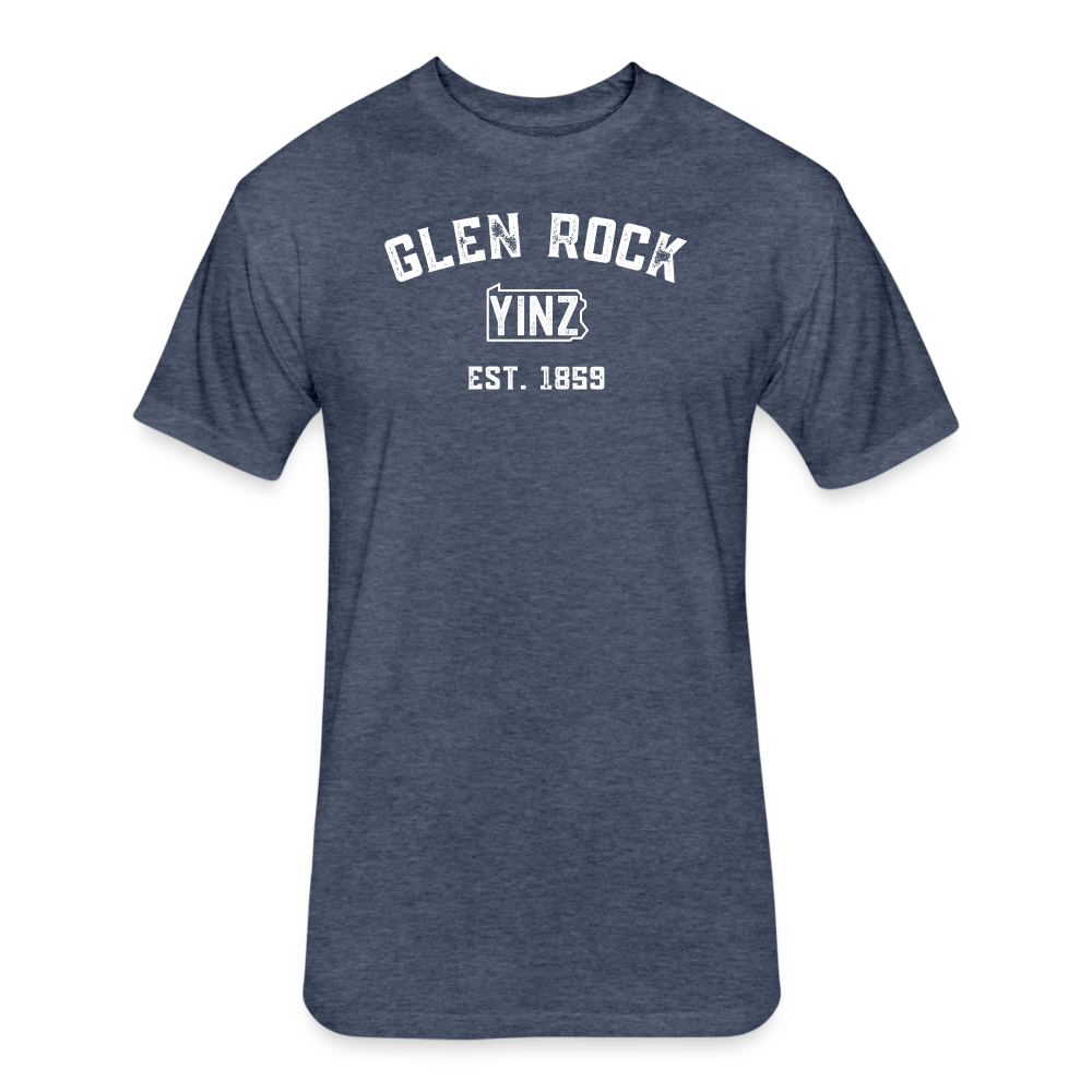 GLEN ROCK - heather navy