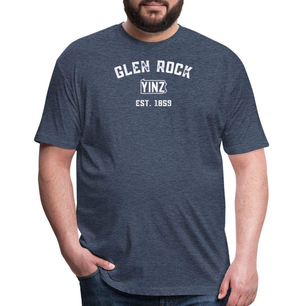 GLEN ROCK - heather navy