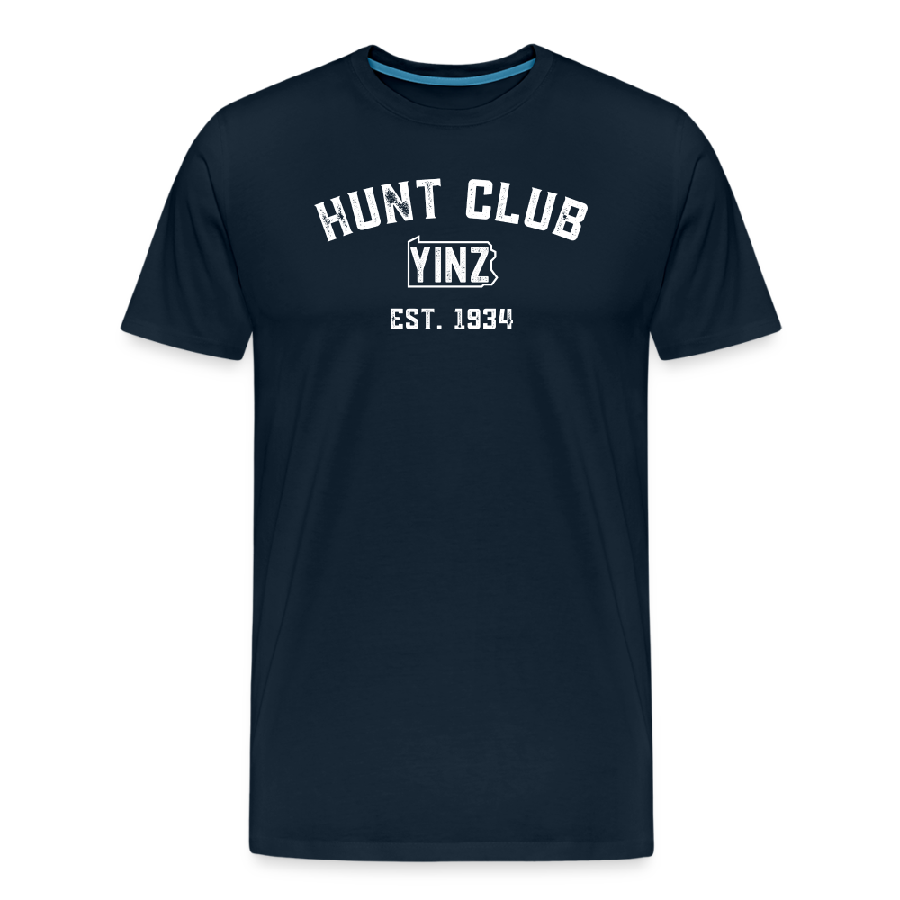 HUNT CLUB YINZYLVANIA - Men's Premium T-Shirt - deep navy